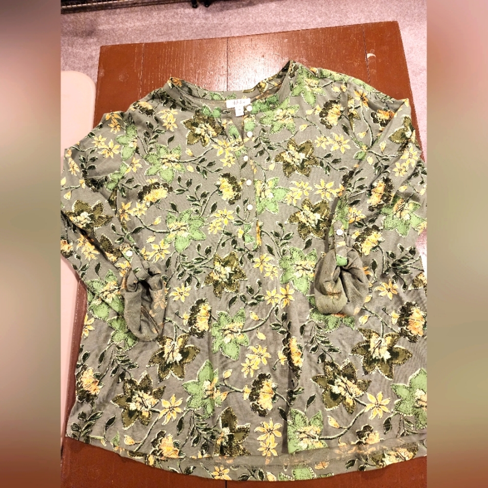 NWT style n co green top